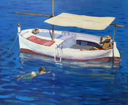 Peinture, Ella, la barca y tu, Josep Moscardó