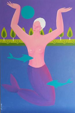Gemälde, Mermaid, Sasha Katinauskiene