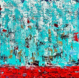 Gemälde, Green Abstraction, Tamara Bakhshinyan