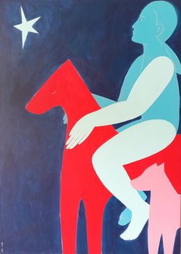 Painting, Guiding star, Sasha Katinauskiene