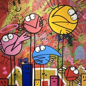 Peinture, Happy vibe, Pierre Colmain
