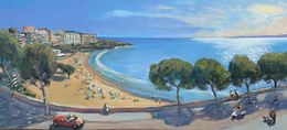 Painting, Platja dels capellans, Josep Moscardó