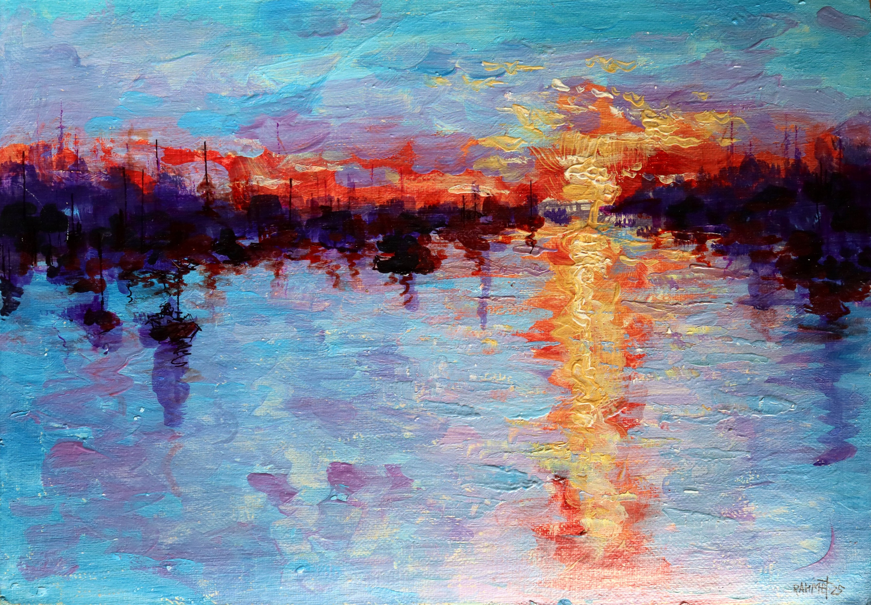 Rakhmet Redzhepov (Ramzi), Evening Bay Rakhmet Redzhepov (Ramzi), Evening Bay