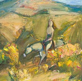 Peinture, Rider of the Golden Hills, Mateos Sargsyan