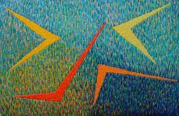 Painting, The  Summer. Embroidery painting, Ludmila Korets