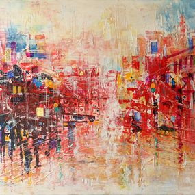 Peinture, City After the Rain 2, Rakhmet Redzhepov (Ramzi)
