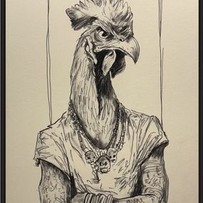 Fine Art Drawings, The Mac Chicken, Zo
