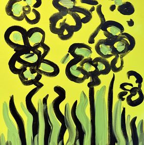 Gemälde, Tableau 4 Fleurs Jazz, François-Olivier Nolorgues