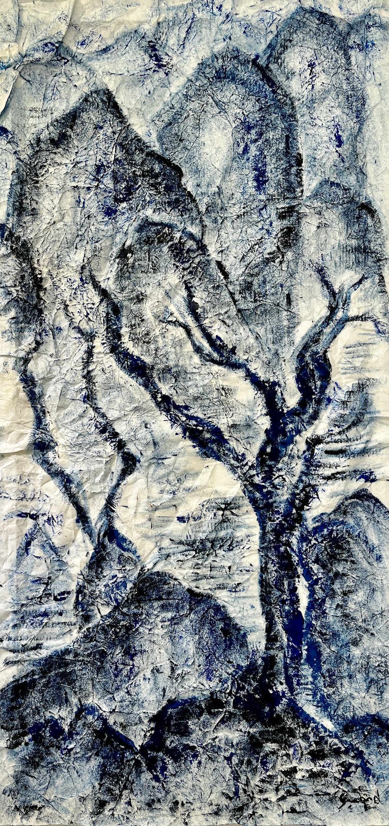 Cécile Girard, Paysage bleu Cécile Girard, Paysage bleu