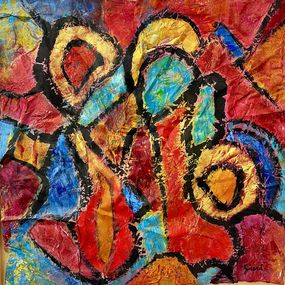 Painting, Icône II, Cécile Girard