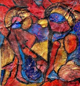 Peinture, Icône I, Cécile Girard