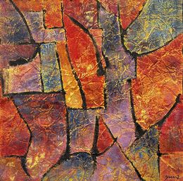 Peinture, Vitrail I, Cécile Girard
