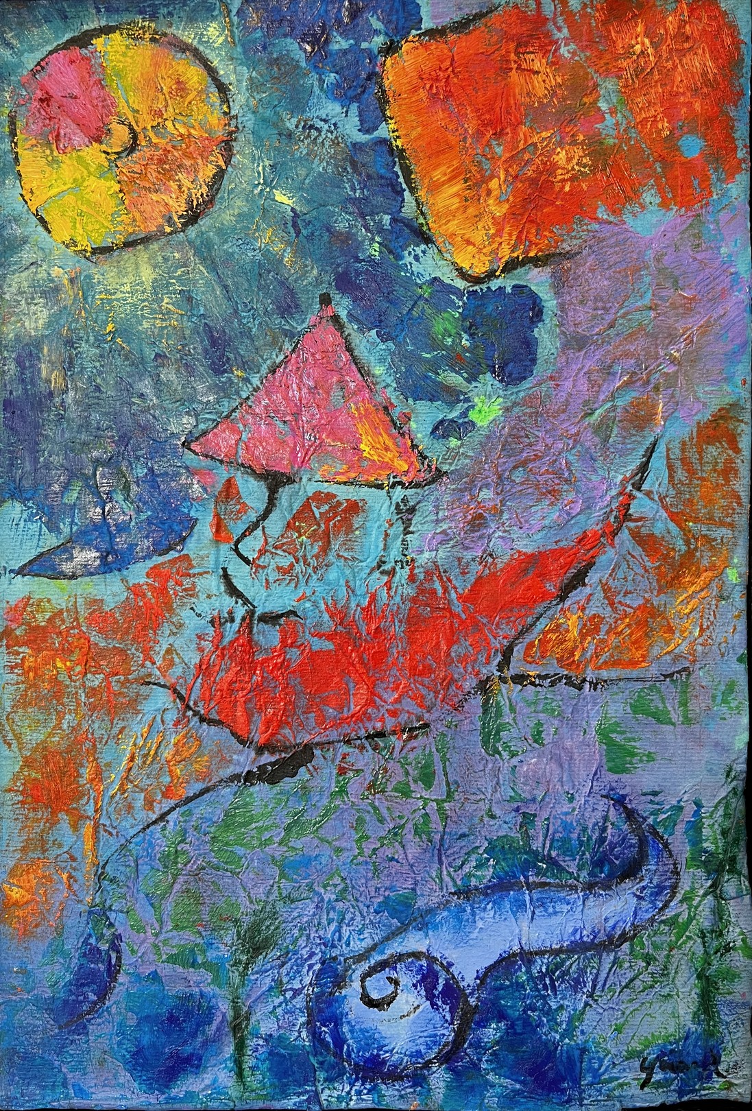Cécile Girard, La lune et l’homme Cécile Girard, La lune et l’homme