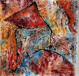 Peinture, Lotus, Cécile Girard
