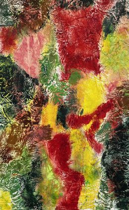 Peinture, Flore II, Cécile Girard
