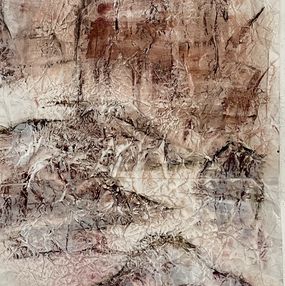 Gemälde, Paysage en brun, Cécile Girard
