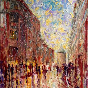 Gemälde, Old City, Rakhmet Redzhepov (Ramzi)