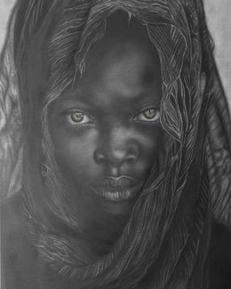 Fine Art Drawings, Serenity, Frederico Dos Ramos