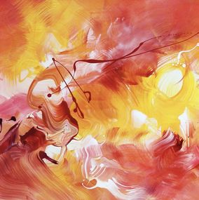 Gemälde, Quiet Flame II, Paresh Nrshinga