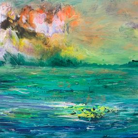Peinture, The message from above, Lark Pilinsky