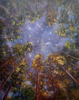 Painting, Celestial Nocturne, Tanja Frost