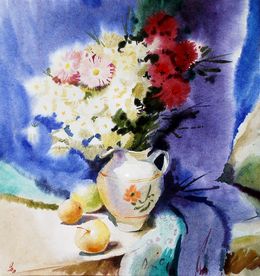 Gemälde, Still life, Egor Shvachunov
