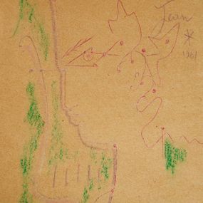 Fine Art Drawings, Portrait, Jean Cocteau