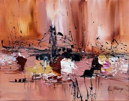 Painting, La dame du marais, Âme Sauvage