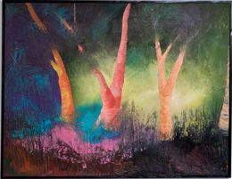 Peinture, Silent, Mayhem Art By Colin Agius