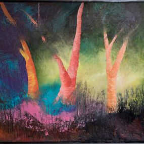 Painting, Silent, Mayhem Art By Colin Agius
