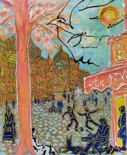 Peinture, Au bon air, Emmanuel Braudeau