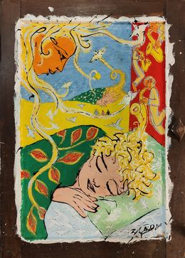 Peinture, La paix des anges, ou les nouvelles danses de Christian Gailly, Emmanuel Braudeau