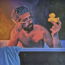 Gemälde, Choc métaphysique dans un bain moussant, Zerka