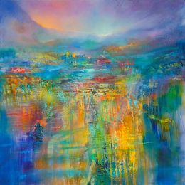 Painting, Vibrant view, Annette Schmucker