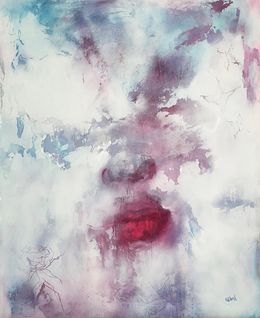 Gemälde, Dreamy Nebula, Sandra Encaoua