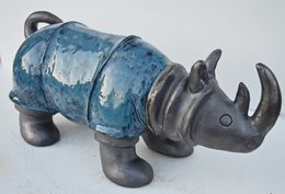Skulpturen, Le Rhinocéros Bleu, Changzheng Zhu