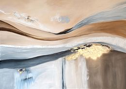 Peinture, Golden Driftlines, Tatiana Malinovscaia