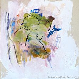 Painting, Ma femme est une fête, 64, Emmanuel Pons