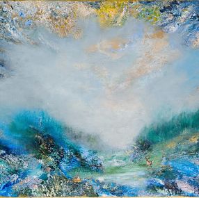 Gemälde, Here we are, Cécile Erembert
