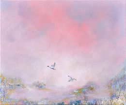 Gemälde, Morning peace, Cécile Erembert