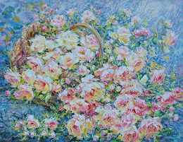 Gemälde, Pink tenderness, Olga Artim