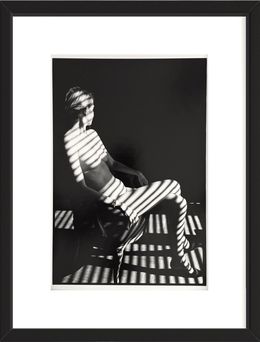 Fotografien, Femme zebrée, Michel Pinel