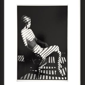 Photographie, Femme zebrée, Michel Pinel