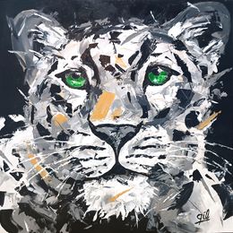 Painting, Leopard, Gillian Brin