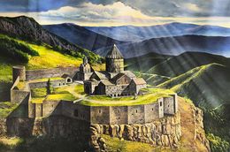 Painting, Tatev Monastery, Sergey Miqayelyan