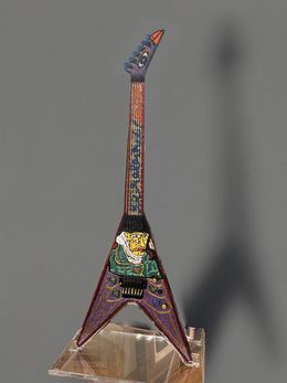 Print, Flying Van Gogh guitare, Robert Combas