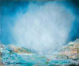 Painting, Whispers in the Meadow, Cécile Erembert