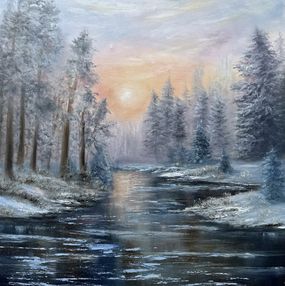 Gemälde, Reflections in Hues of Love, Tanja Frost