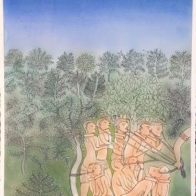 Gemälde, Siamese slaves, Derek Carruthers