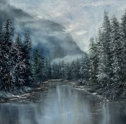 Painting, Crystal Silence, Tanja Frost
